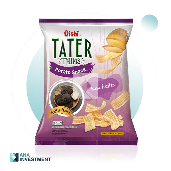 OISHI TATER THINS TRUFFLE FLAVOR 100G