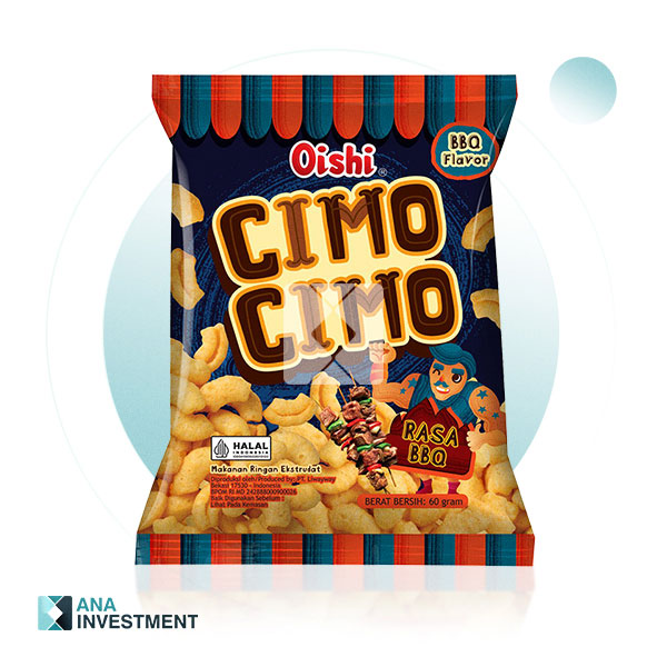 OISHI CIMO CIMO BBQ FLAVOR 60G