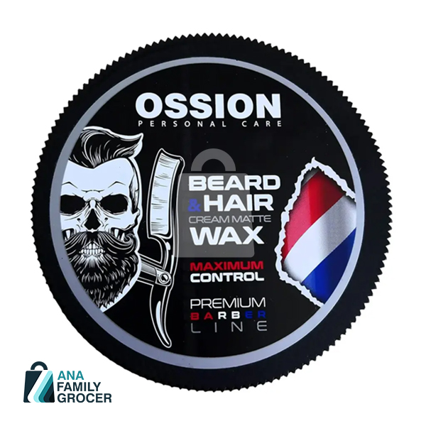 OSSION PREMIUM BARBER LINE BEARD & HAIR WAX 175ML