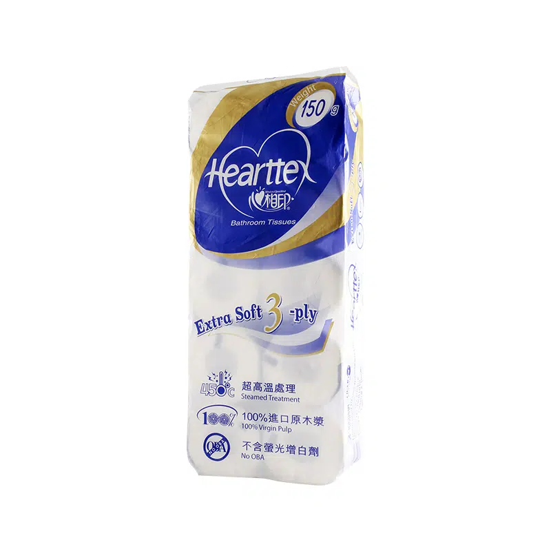HEARTTEX TOILET ROLL 3P 202 SHEET ROLL HKBT912