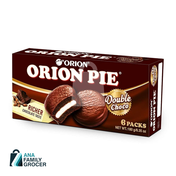 ORION CHOCO PIE DOUBLE CHOC 180G
