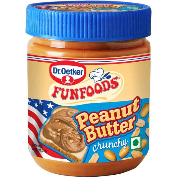 DR OETKER PEANUT BUTTER CRUNCHY 340G