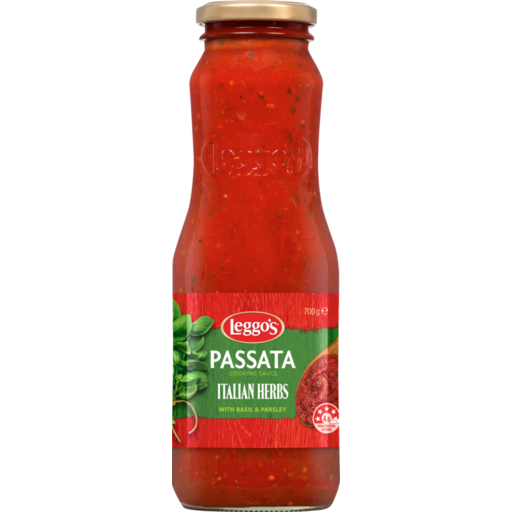 LEGGOS ITALIAN HERBS WITH/BASIL CREAM/SAUCE 700G