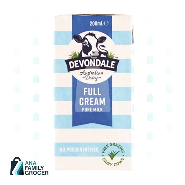 DEVONDALE FULL CREAM MILK 200ML