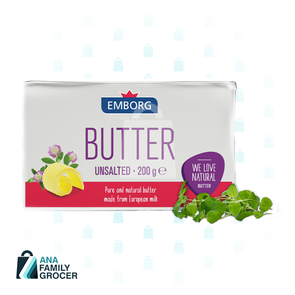 EMBORG BUTTER UNSALTED 1KG