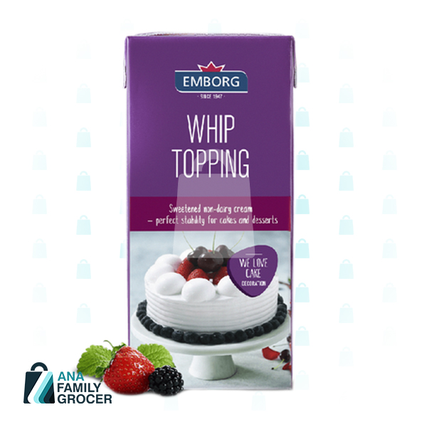 EMBORG WHIP TOPPING 1L