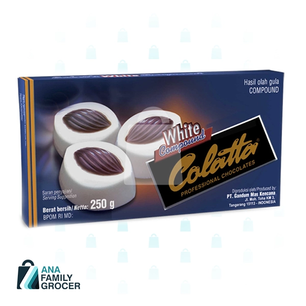 COLATTA WHITE COMPOUND BLOCK 250G