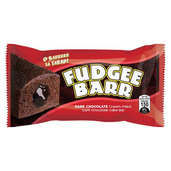FUDGEE BARR DARK CHOCO 42G