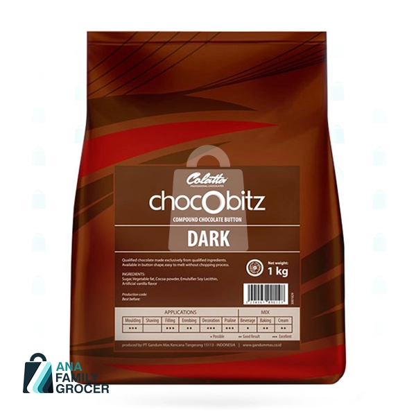 COLATTA DARK COMPOUND BUTTON 1KG