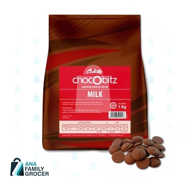 COLATTA MILK COMPOUND BUTTON 1KG
