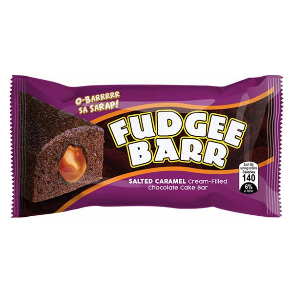 FUDGEE BARR SALTED CARAMEL 42G