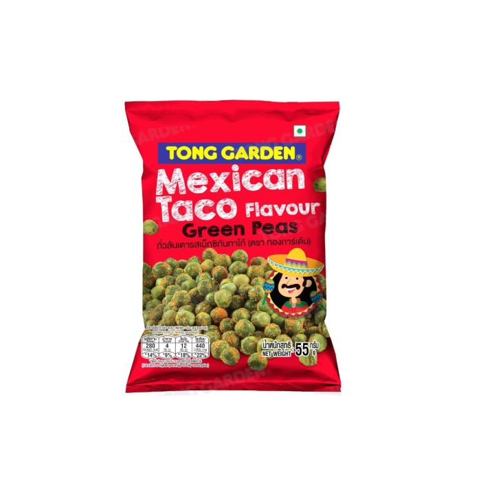 MEXICAN TACO GREEN PEAS 55G