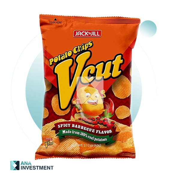 JACK 'N JILL V-CUT SPICY BBQ 60G