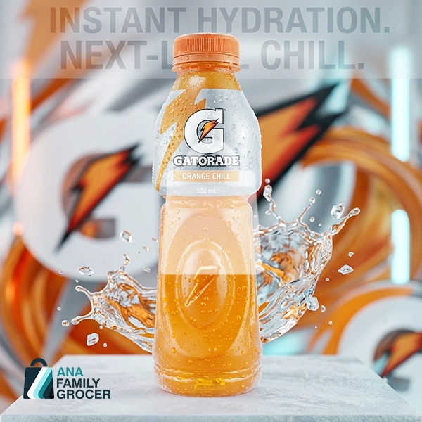 GATORADE ORANGE CHILL 500ML