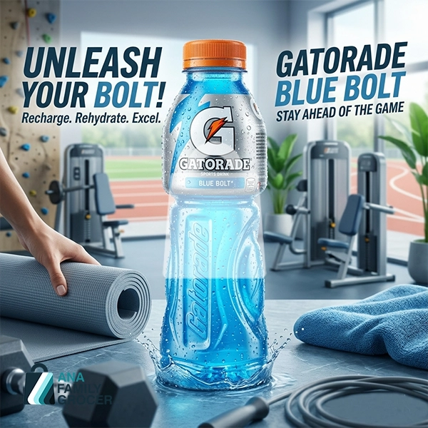 GATORADE BLUE BOLT 500ML 
