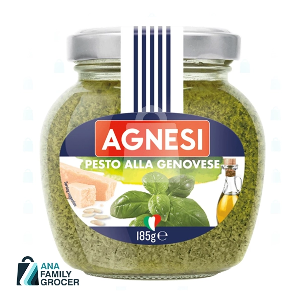 AGNESI PESTO- GENOVESE (BASIL & OLIVE)185G