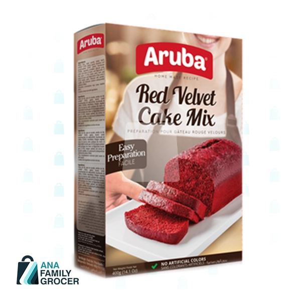 ARUBA RED VELVET CAKE MIX 400G