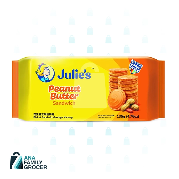 JULIE'S PEANUT BUTTER SANDWICH 135G