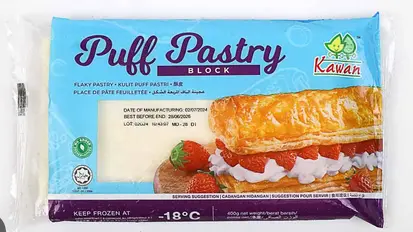 KAWAN PUFF PASTRY BLOCK  400GM 