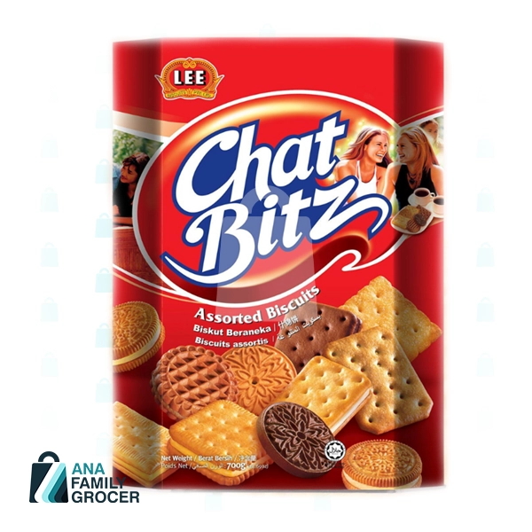 JK ASSORTED BISCUITS CHAT BITZ 700G