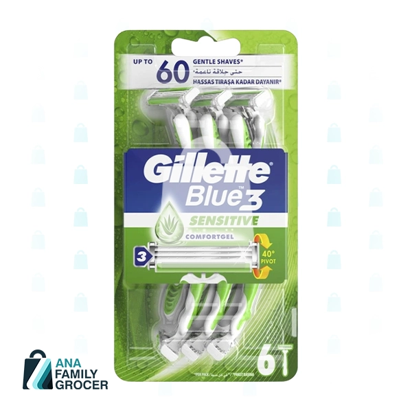 GILLETE BLUEII PLUS RAZOT 5+1