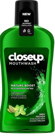CLOSE UP MOUTH WASH NATURE BOOST 500ML