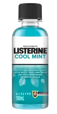 LISTERINE MOUTH WASH COOL MINT 100ML
