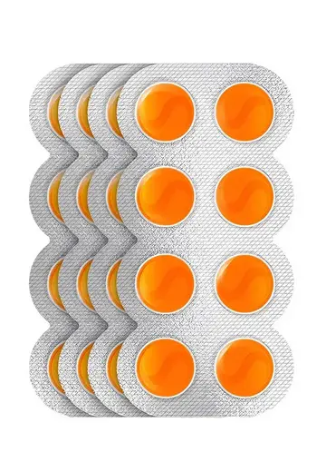 STREPSILS ORANGE 8 TABLETS CARD