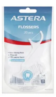 ASTERA ACTIVE FLOSSERS 20PCS