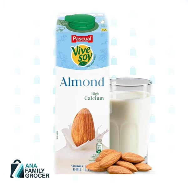 PASCUAL VIVE SOY ALMOND HIGH CALCIUM 1L