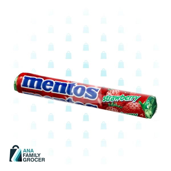 MENTOS ROLL STRAWBERRY 28.6 G