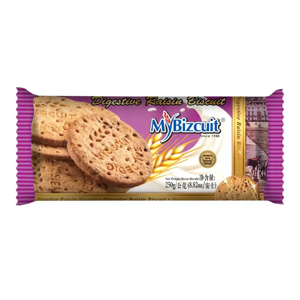 MYBIZCUIT DIGESTIVE RAISIN BISCUIT 250G
