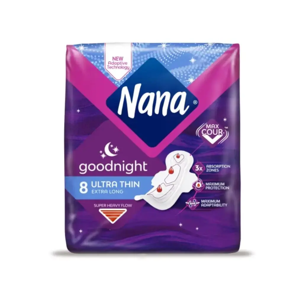 NANA GOODNIGHT ULTRA THIN EXTRA LONG 8S