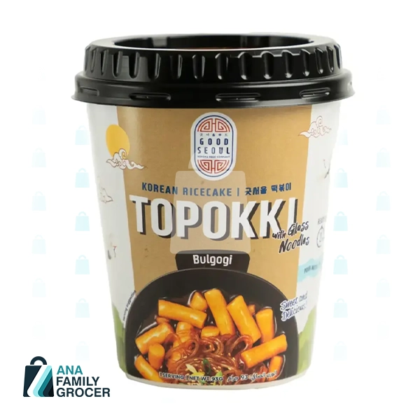 GOOD SEOUL KOREAN RICE CAKE TOPOKKI BULGOGI 93G