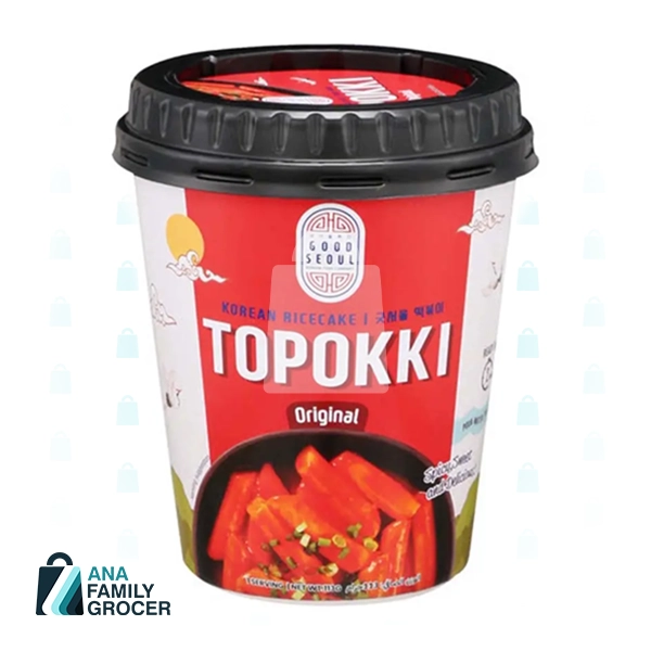 GOOD SEOUL KOREAN RICE CAKE TOPOKKI ORIGINAL 93G