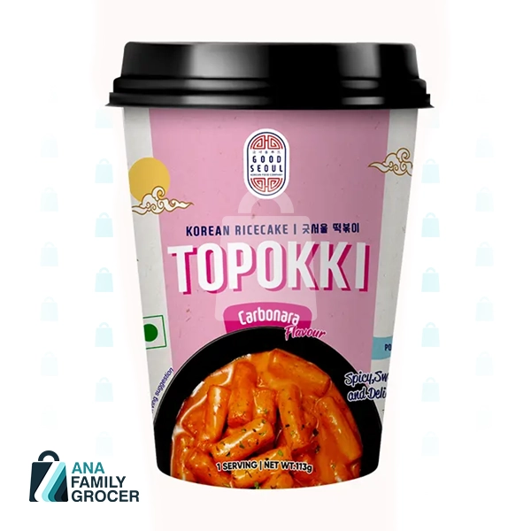 GOOD SEOUL KOREAN RICE CAKE TOPOKKI CARBONARA 93G