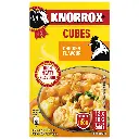 KNORROX STOCK CHICKEN CUBE 120G