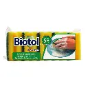 BIOTOI GROOVED SPONGE 5PCS PKT