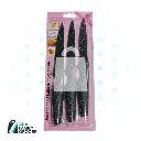 KNIFE 3 PIECES SET BLACK