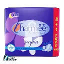 CHARMEE SANITARY NAPKIN ALL FLOW DRY NET 8 + 1 PADS