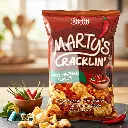 OISHI MARTY'S CRACKLIN SPICY VINEGAR 90G