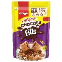 KELLOGGS CHOCOS FILLS DOUBLE CHOCOLATY 153G