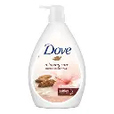 DOVE BODY WASH ALMOND 1L