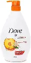 DOVE BODY WASH GO FRE SPLASH NECTARINE 800ML