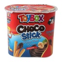 TOYBOX SNACKSTICK-HAZELNUT CREAM WITH CACAO AND BREAD STICK 56G