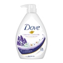 DOVE BODY WASH LAVENDER & CHAMO 1L