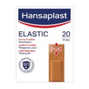 HANSAPLAST ELASTIC PLASTER STRIPS 20 NOS