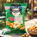 KOH-KAE PEANUTS CHICKEN FLAVOUR COATED PKT 75G  