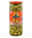 FIGARO PITTED GREEN OLIVE 340G
