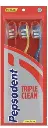 PEPSODENT TOOTHBRUSH TRIPLE CLEAN 3 NOS